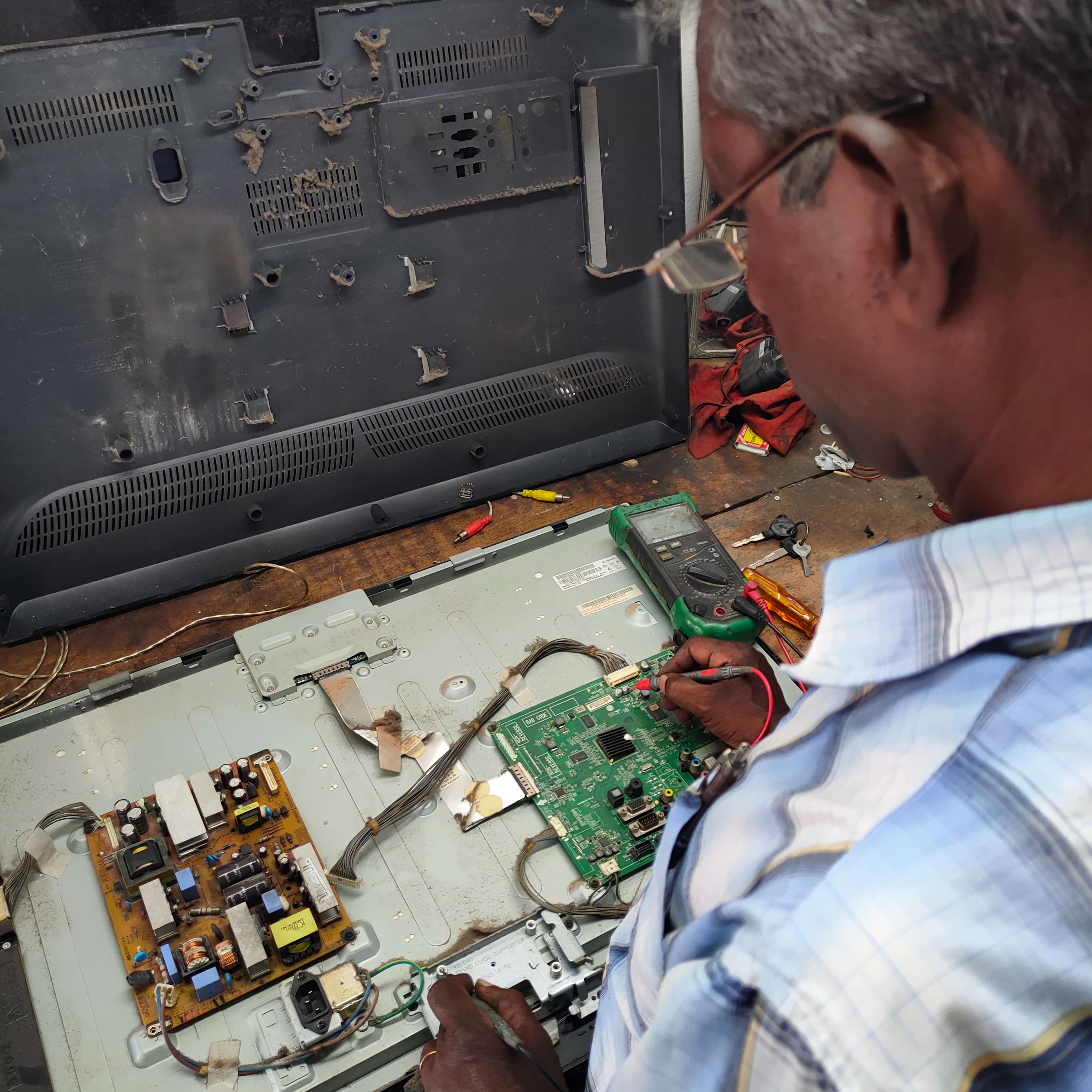 TV Repair Process